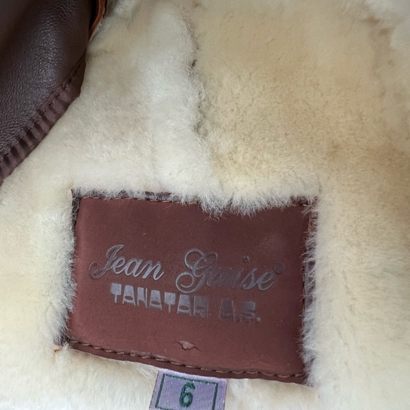 Kids Jean Guise Tanatar A.S. 100% Shearling Lambskin 100%  Leather size 6 Mint ! - Picture 11 of 16